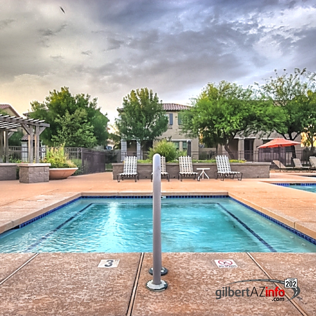 maricopa az homes that are located in a subdivision with a community pool 